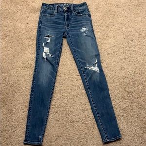 American Eagle hi-rise jegging
